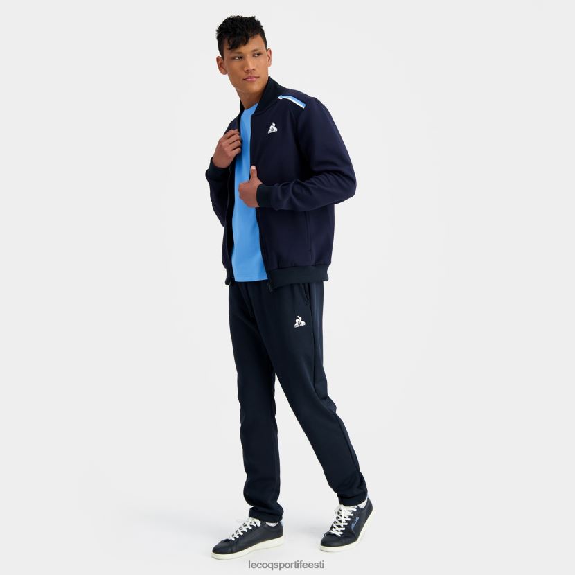 ee Le Coq Sportif Riietus mehed lukuga dressipluus sinine sinine TT862D34