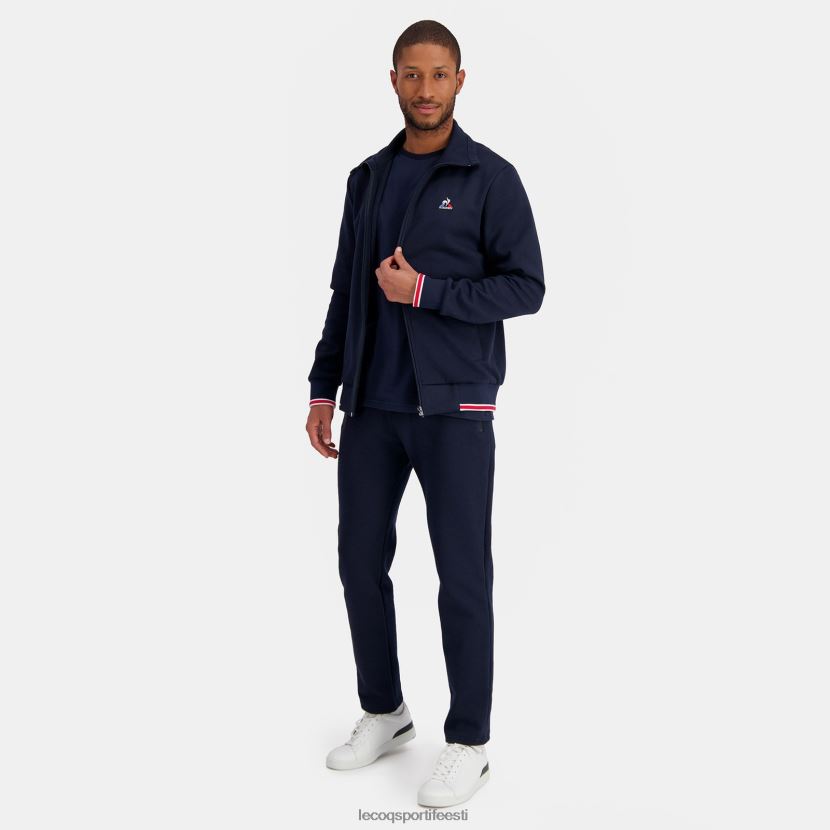 ee Le Coq Sportif Riietus mehed lukuga dressipluus sinine sinine TT862D431