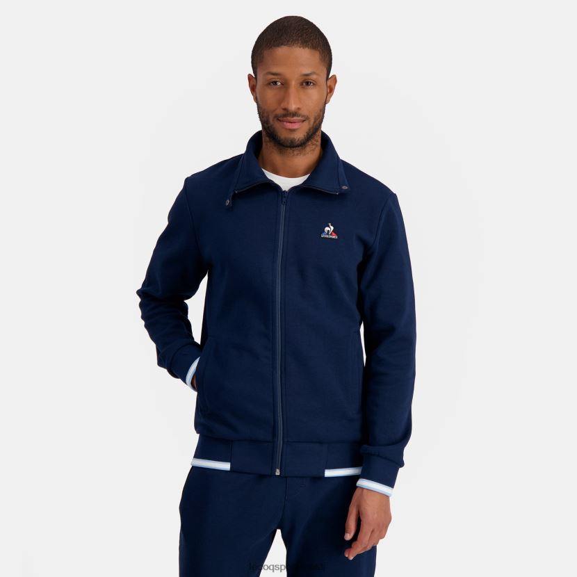 ee Le Coq Sportif Riietus mehed lukuga dressipluus sinine sinine TT862D433