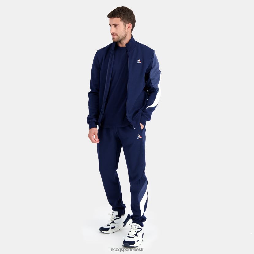 ee Le Coq Sportif Riietus mehed lukuga dressipluus sinine sinine TT862D445