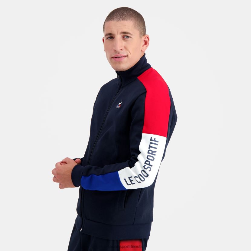 ee Le Coq Sportif Riietus mehed lukuga dressipluus sinine sinine TT862D455