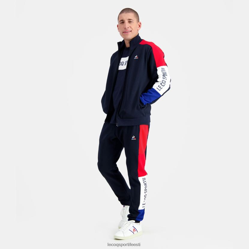 ee Le Coq Sportif Riietus mehed lukuga dressipluus sinine sinine TT862D455
