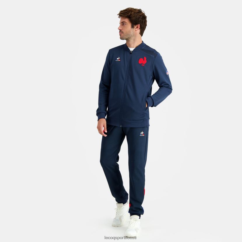 ee Le Coq Sportif Riietus mehed lukuga dressipluus sinine sinine TT862D474