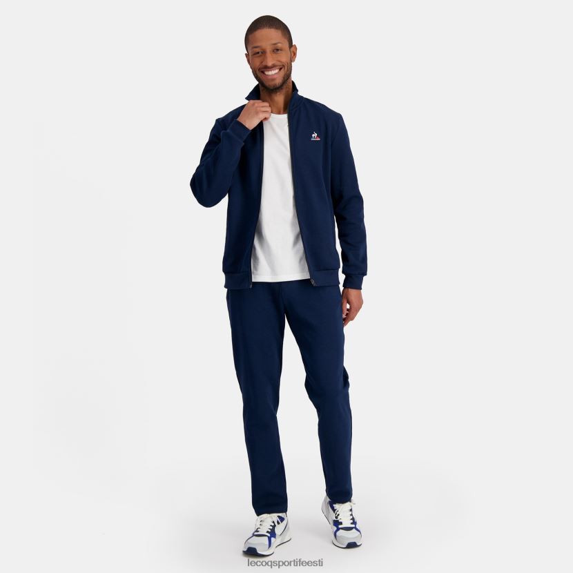 ee Le Coq Sportif Riietus mehed lukuga dressipluus sinine sinine TT862D52