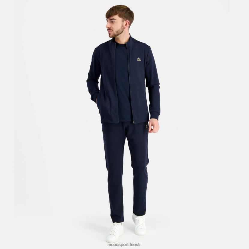 ee Le Coq Sportif Riietus mehed lukuga dressipluus sinine sinine TT862D71