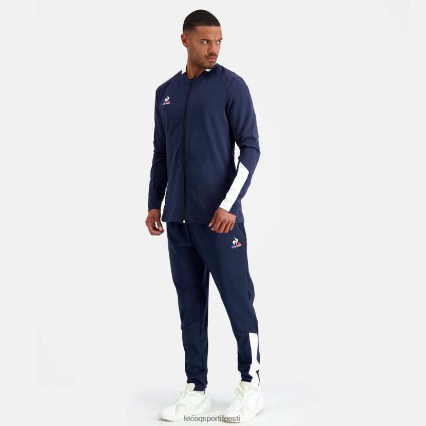 ee Le Coq Sportif Riietus mehed lukuga dressipluus sinine sinine TT862D74