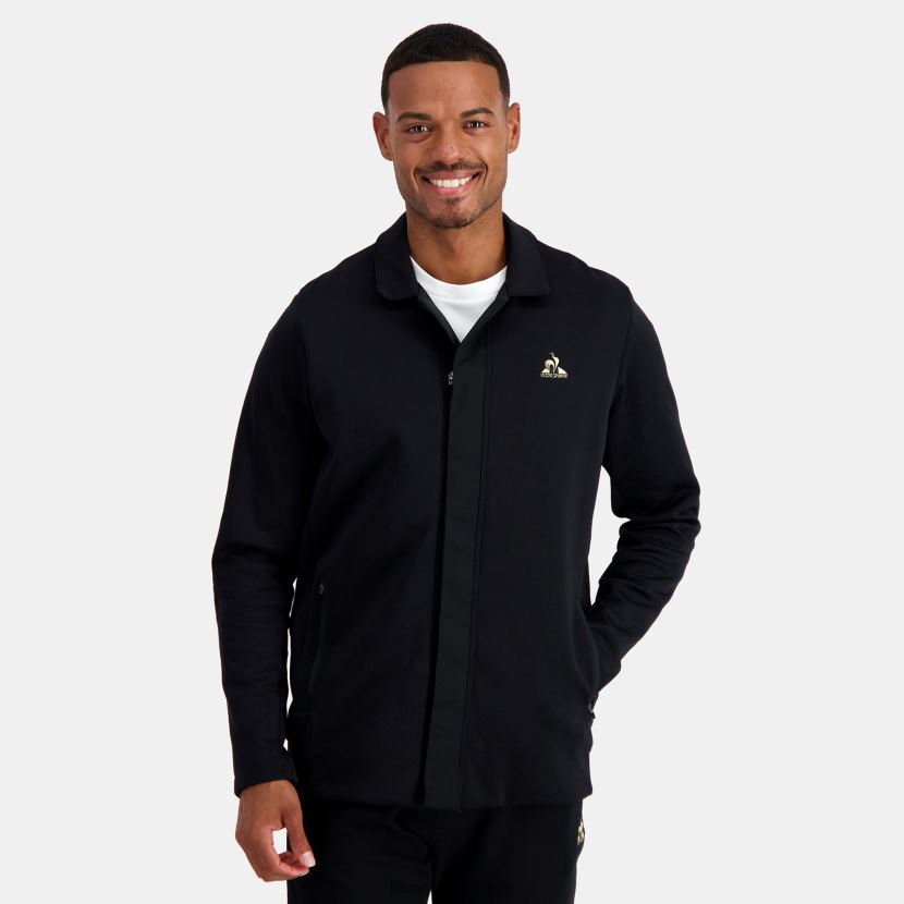 ee Le Coq Sportif Riietus mehed lukuga jope must must TT862D73