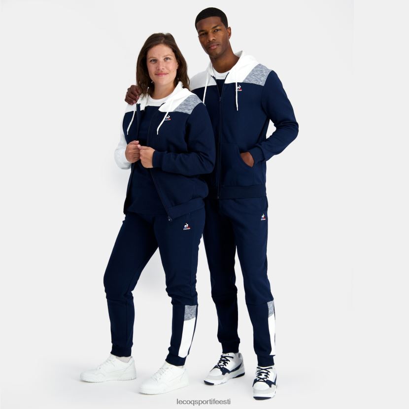 ee Le Coq Sportif Riietus mehed sinise lukuga kapuutsiga dressipluus sinine TT862D22