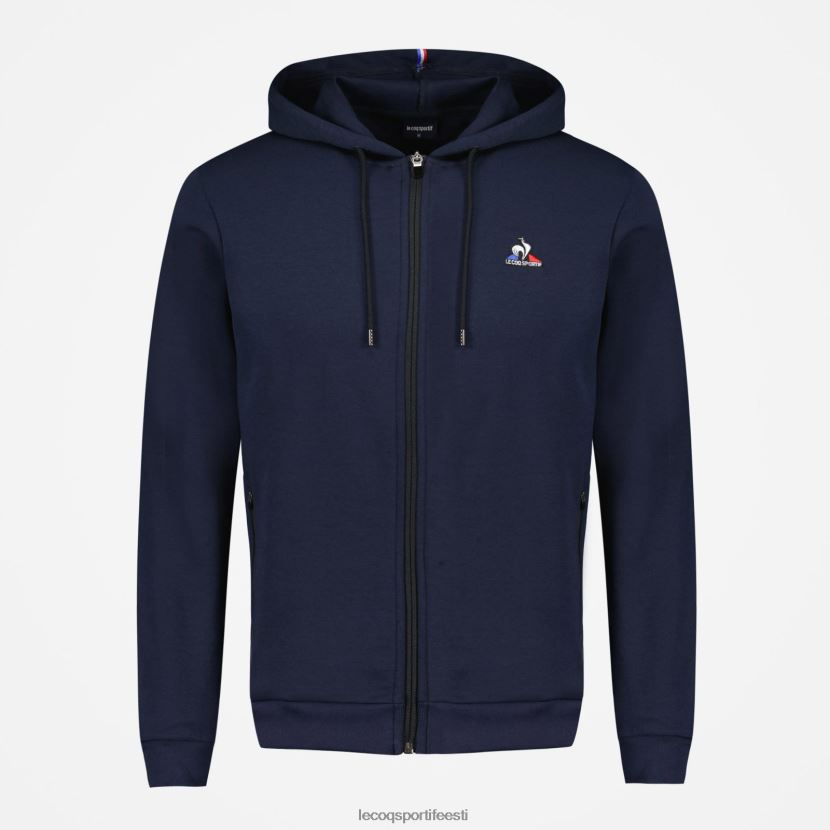 ee Le Coq Sportif Riietus mehed sinise lukuga kapuutsiga dressipluus sinine TT862D47