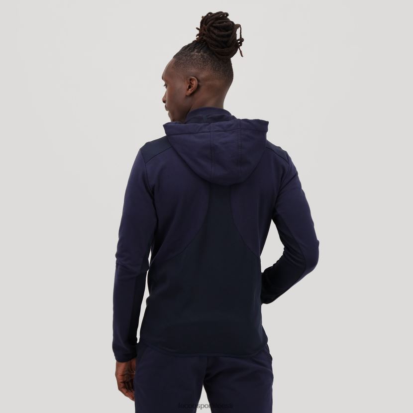 ee Le Coq Sportif Riietus mehed sinise lukuga kapuutsiga dressipluus sinine TT862D490