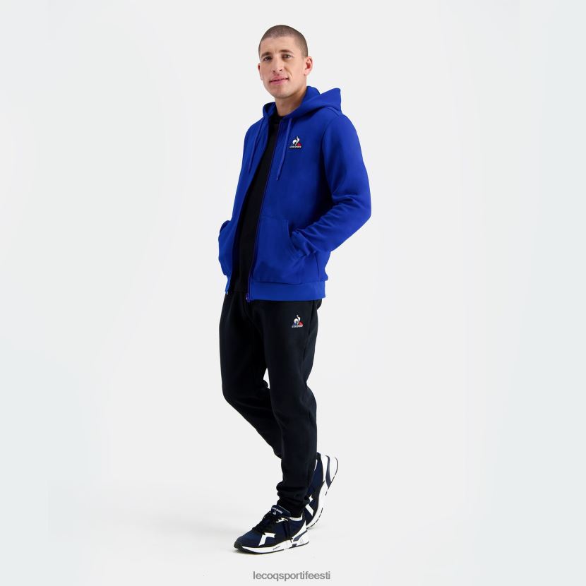 ee Le Coq Sportif Riietus mehed sinise lukuga kapuutsiga dressipluus sinine TT862D54