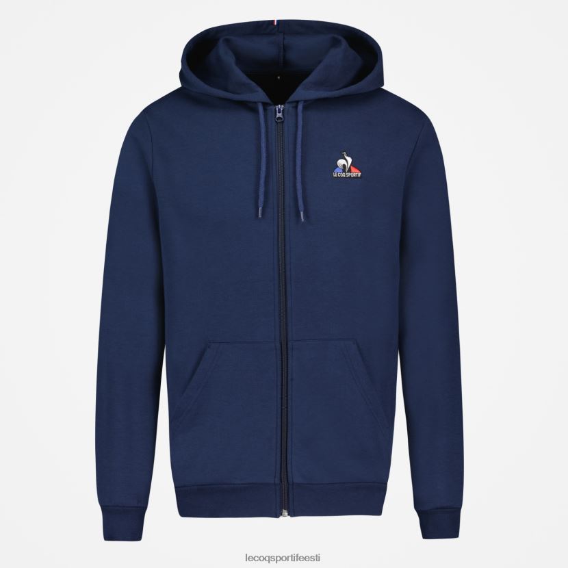 ee Le Coq Sportif Riietus mehed sinise lukuga kapuutsiga dressipluus sinine TT862D55