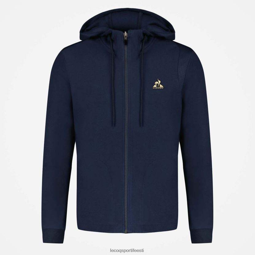 ee Le Coq Sportif Riietus mehed sinise lukuga kapuutsiga dressipluus sinine TT862D69