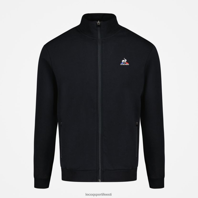 ee Le Coq Sportif Riietus mehed tõmblukuga dressipluus must must TT862D51