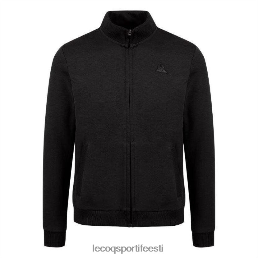 ee Le Coq Sportif Riietus mehed tõmblukuga dressipluus must must TT862D78