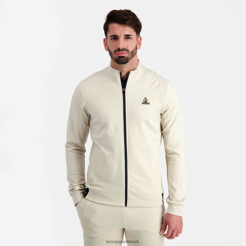 ee Le Coq Sportif Riietus mehed tõmblukuga dressipluus pruun pruun TT862D8