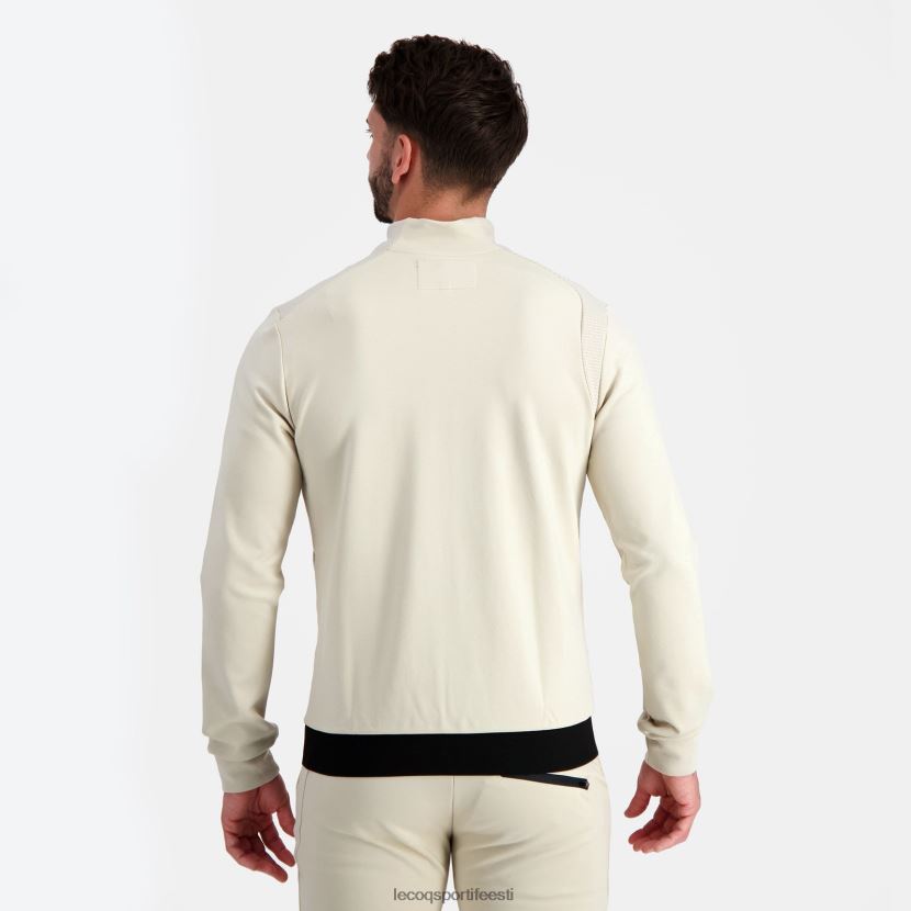 ee Le Coq Sportif Riietus mehed tõmblukuga dressipluus pruun pruun TT862D8