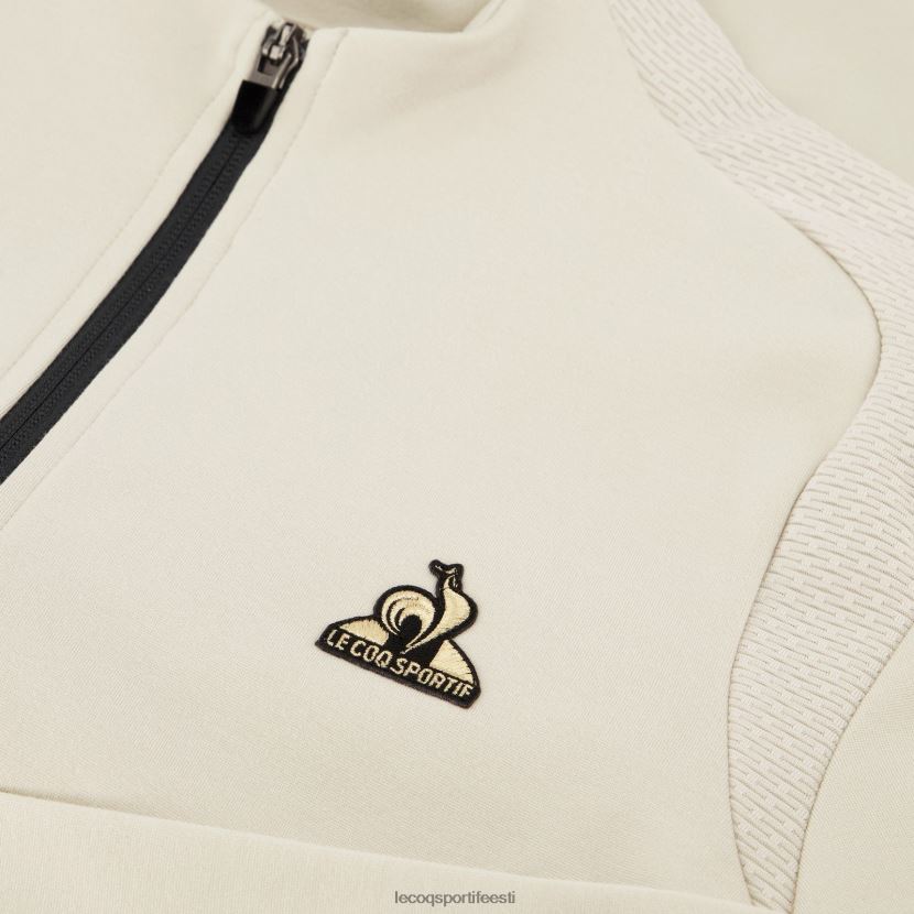 ee Le Coq Sportif Riietus mehed tõmblukuga dressipluus pruun pruun TT862D8
