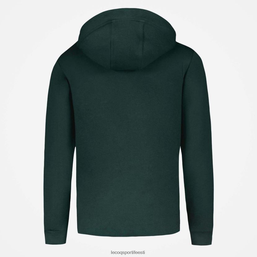 ee Le Coq Sportif Riietus mehed tõmblukuga roheline kapuutsiga dressipluus roheline TT862D462
