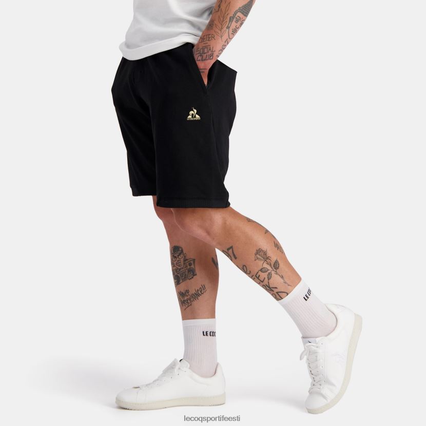 ee Le Coq Sportif Riietus mehed mustad lühikesed püksid must TT862D223