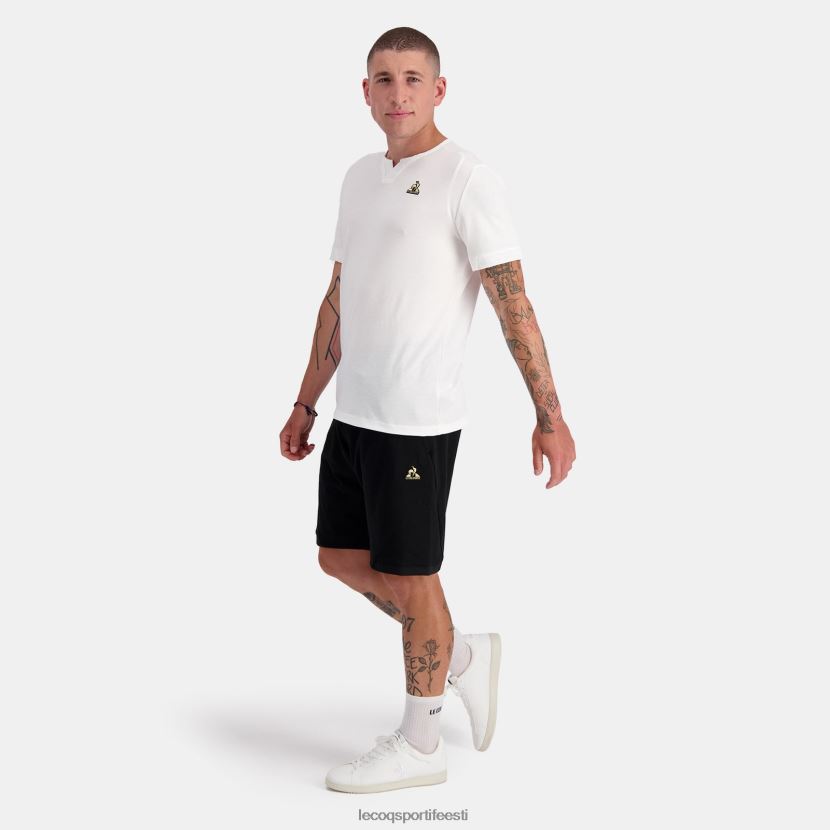 ee Le Coq Sportif Riietus mehed mustad lühikesed püksid must TT862D223