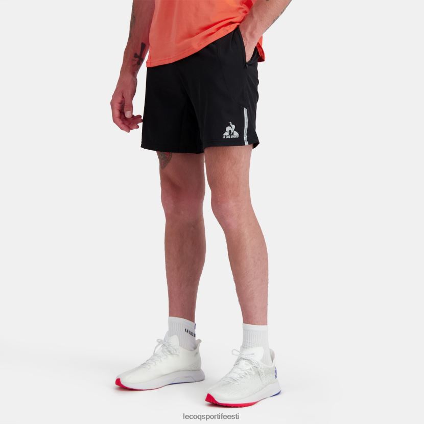ee Le Coq Sportif Riietus mehed mustad lühikesed püksid must TT862D237