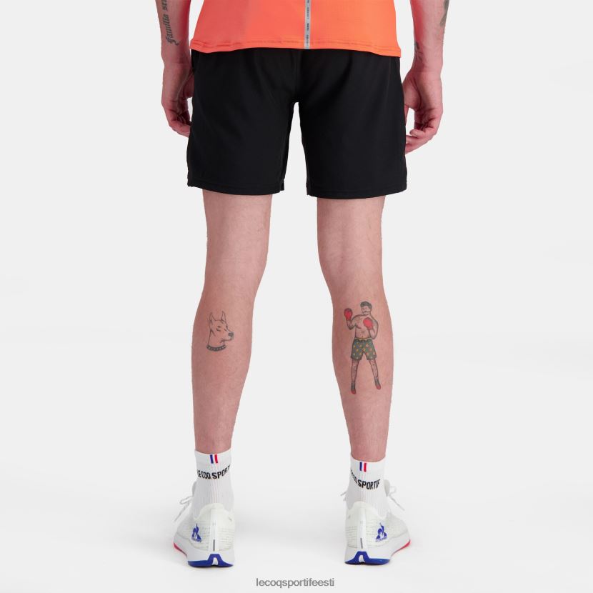 ee Le Coq Sportif Riietus mehed mustad lühikesed püksid must TT862D237