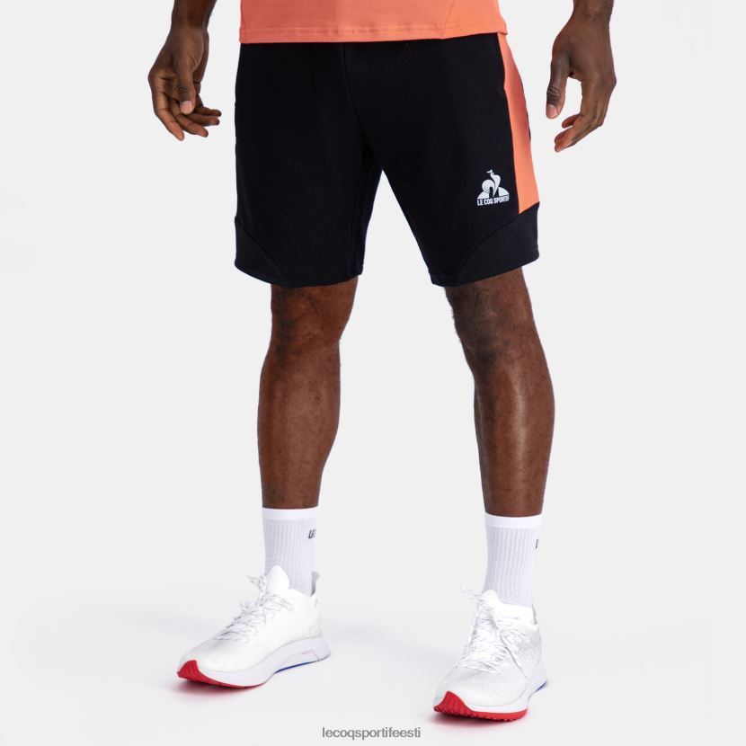 ee Le Coq Sportif Riietus mehed mustad lühikesed püksid must TT862D238