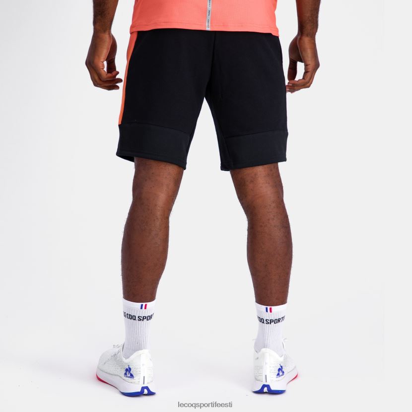 ee Le Coq Sportif Riietus mehed mustad lühikesed püksid must TT862D238