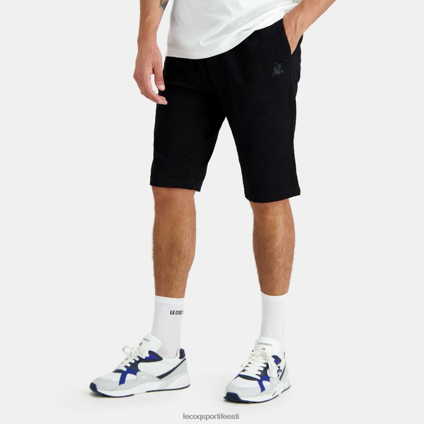 ee Le Coq Sportif Riietus mehed mustad lühikesed püksid must TT862D243