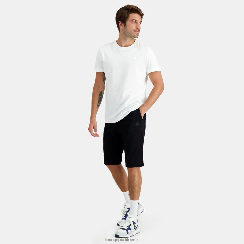 ee Le Coq Sportif Riietus mehed mustad lühikesed püksid must TT862D243