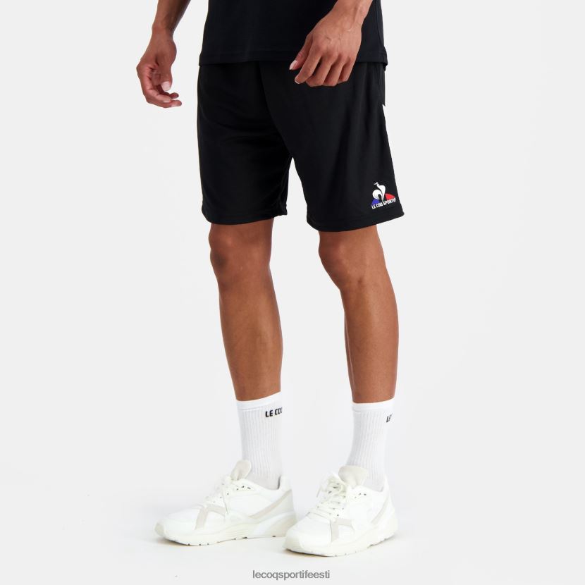 ee Le Coq Sportif Riietus mehed mustad lühikesed püksid must TT862D245