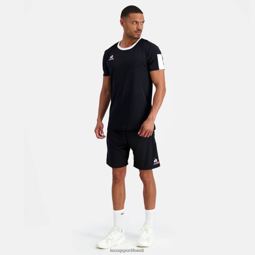 ee Le Coq Sportif Riietus mehed mustad lühikesed püksid must TT862D245