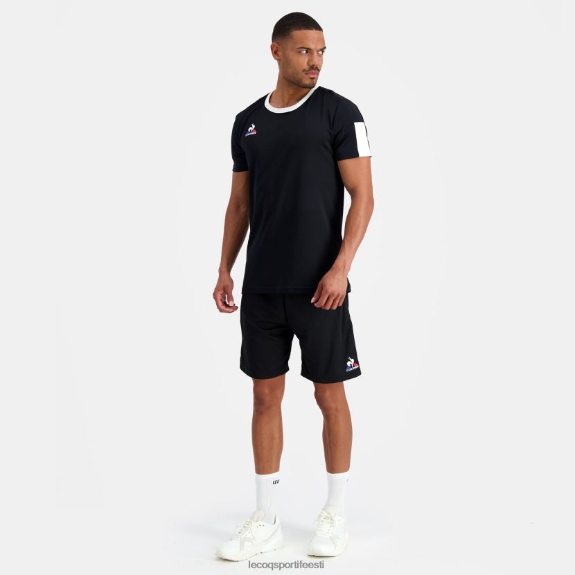ee Le Coq Sportif Riietus mehed mustad lühikesed püksid must TT862D245