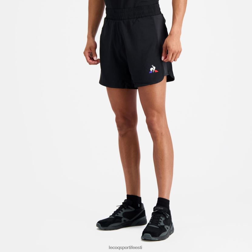 ee Le Coq Sportif Riietus mehed mustad lühikesed püksid must TT862D511