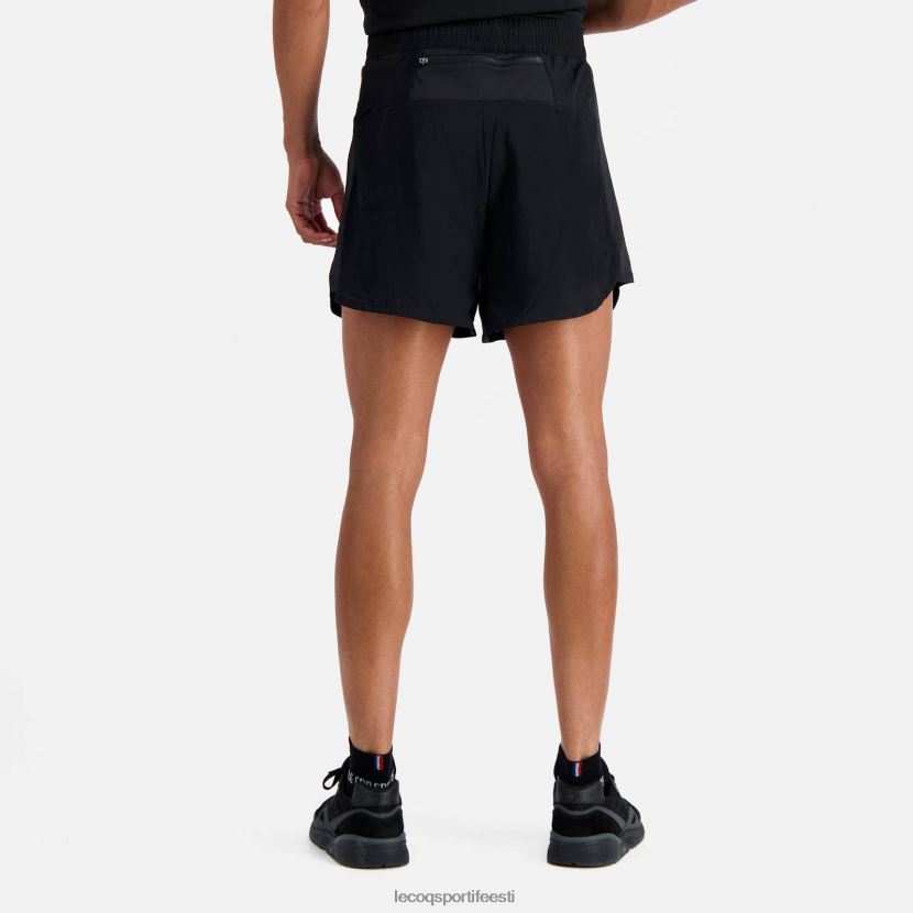 ee Le Coq Sportif Riietus mehed mustad lühikesed püksid must TT862D511