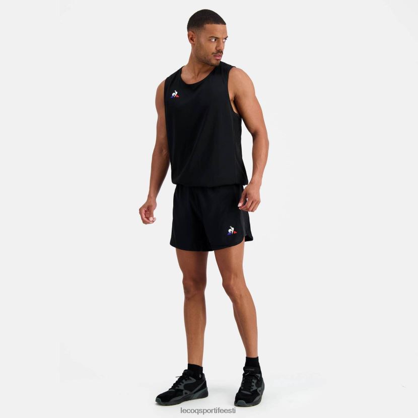 ee Le Coq Sportif Riietus mehed mustad lühikesed püksid must TT862D511