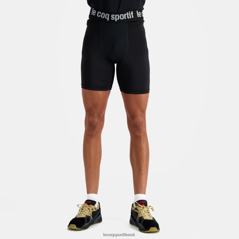 ee Le Coq Sportif Riietus mehed mustad lühikesed püksid must TT862D513