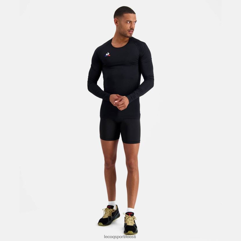 ee Le Coq Sportif Riietus mehed mustad lühikesed püksid must TT862D513
