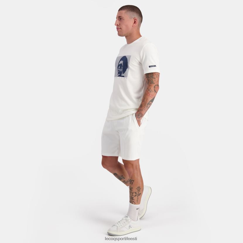 ee Le Coq Sportif Riietus mehed valged lühikesed püksid valge TT862D227