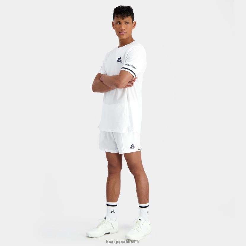 ee Le Coq Sportif Riietus mehed valged lühikesed püksid valge TT862D228