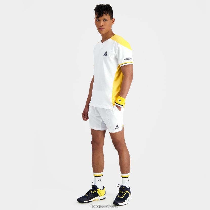 ee Le Coq Sportif Riietus mehed valged lühikesed püksid valge TT862D230