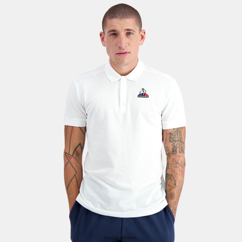 ee Le Coq Sportif Riietus mehed polo valge valge TT862D124