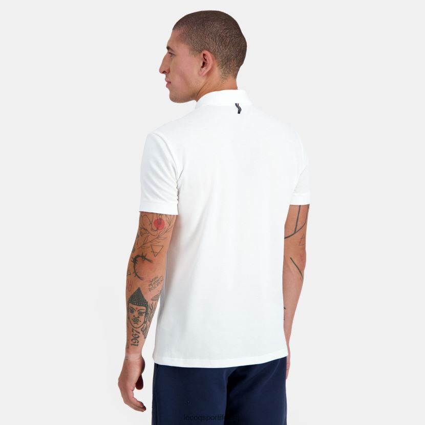 ee Le Coq Sportif Riietus mehed polo valge valge TT862D124