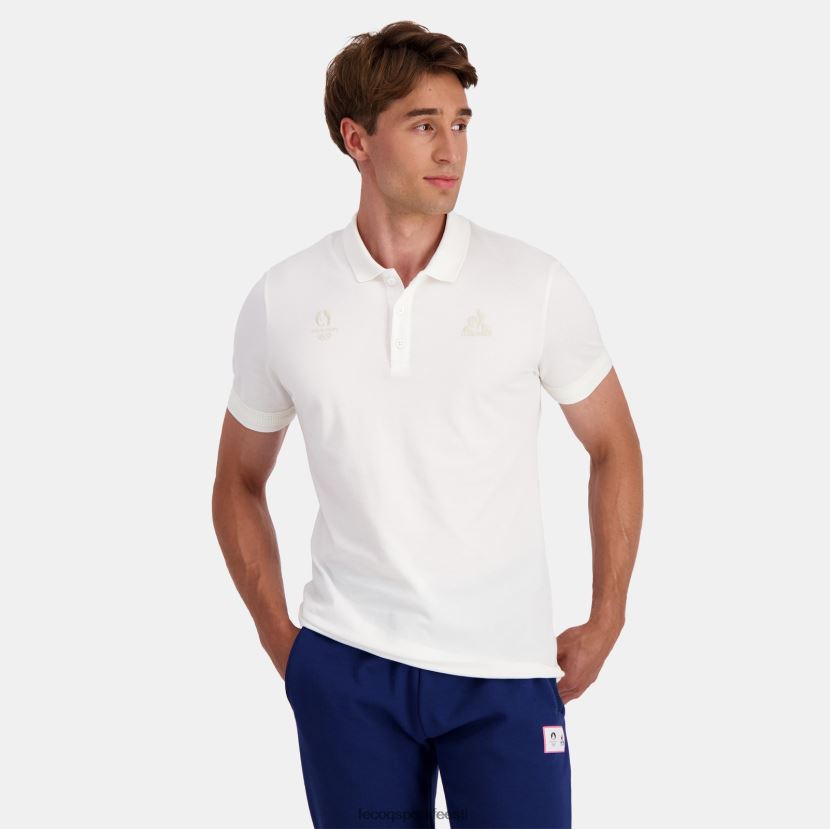 ee Le Coq Sportif Riietus mehed polo valge valge TT862D130