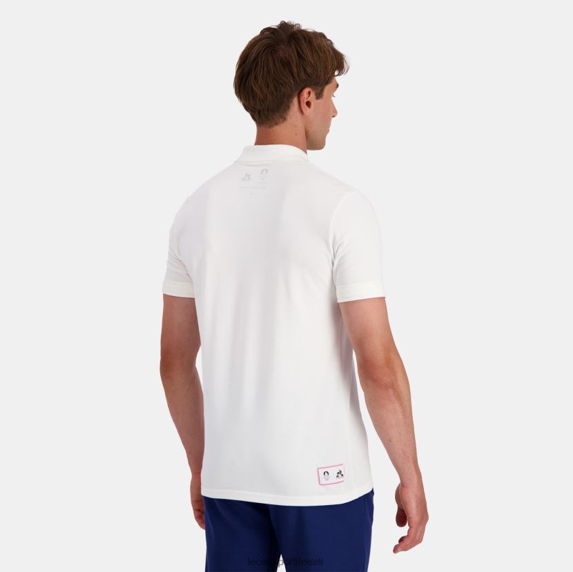 ee Le Coq Sportif Riietus mehed polo valge valge TT862D130