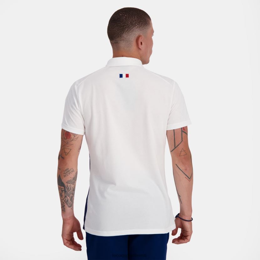 ee Le Coq Sportif Riietus mehed polo valge valge TT862D137