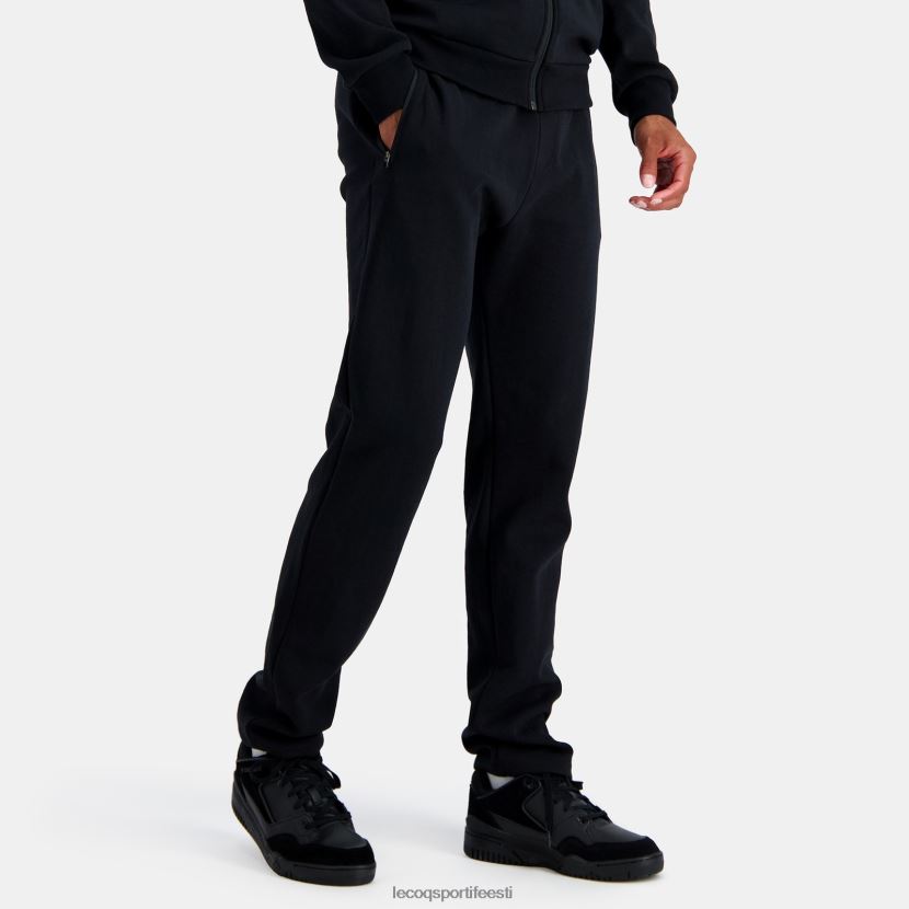 ee Le Coq Sportif Riietus mehed mood püksid mustad must TT862D100