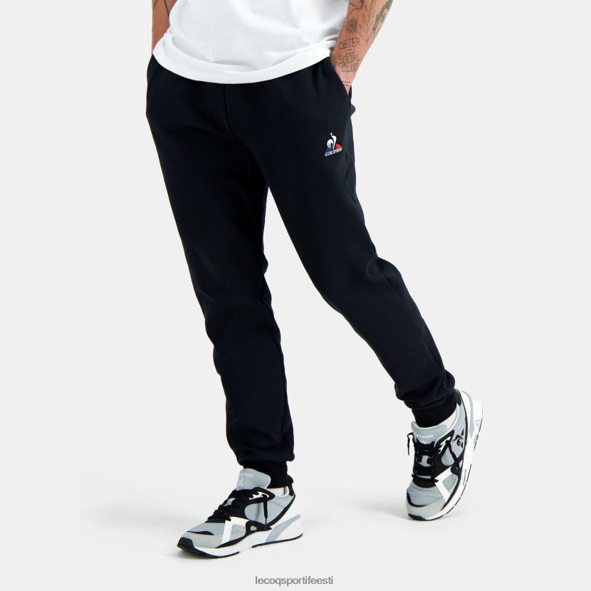 ee Le Coq Sportif Riietus mehed mood püksid mustad must TT862D104