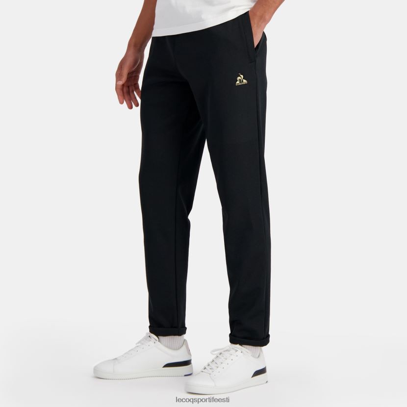 ee Le Coq Sportif Riietus mehed mood püksid mustad must TT862D98